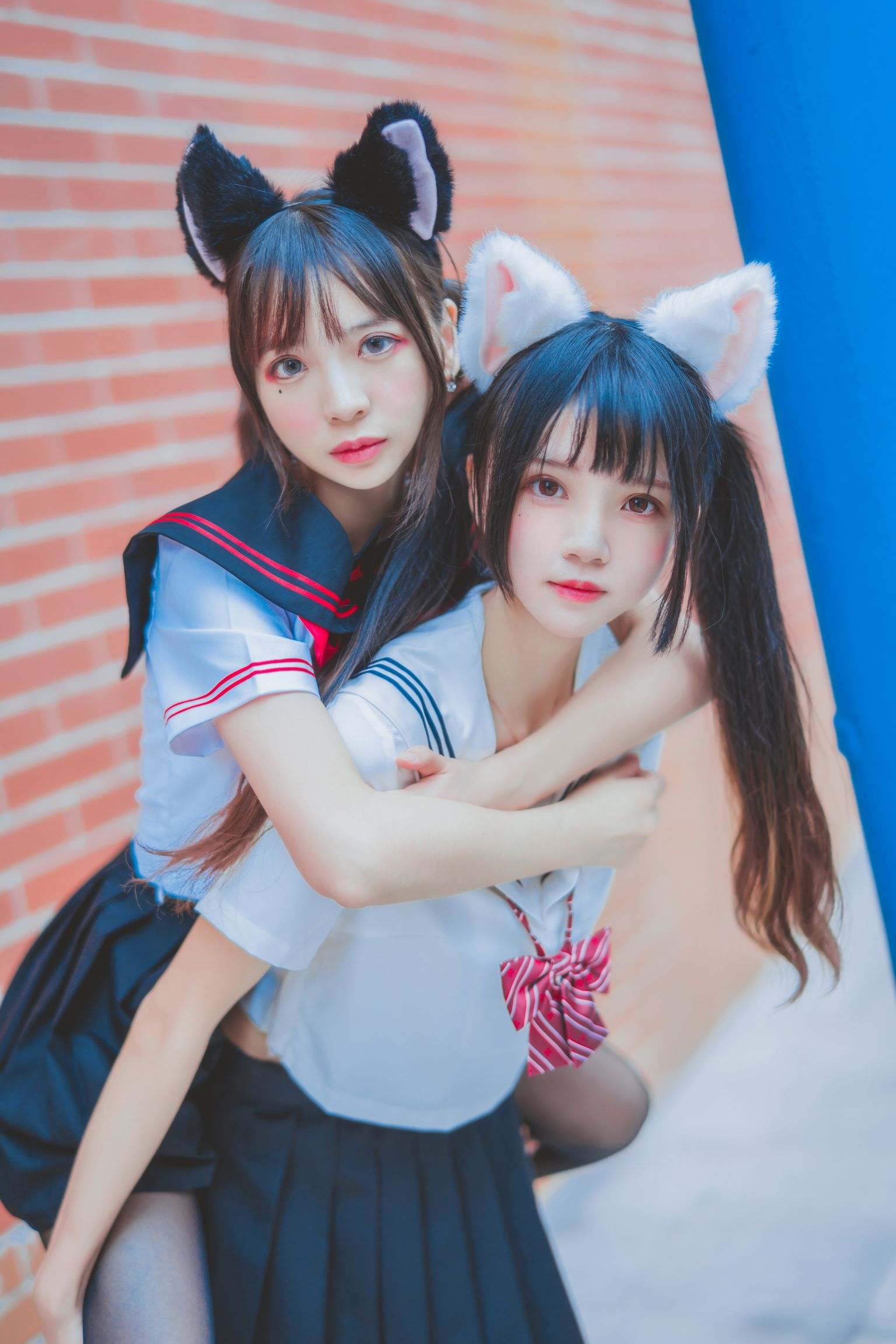 [疯猫ss] 桜桃喵&疯猫ss - JK百合2 - (33P)